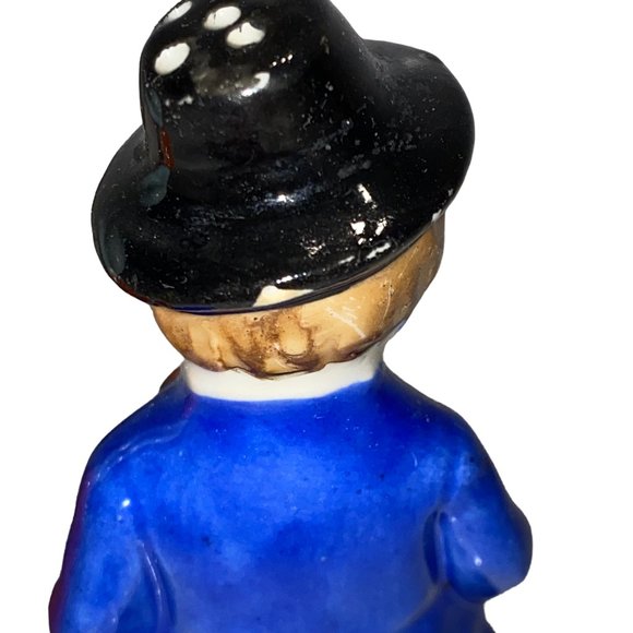 Vintage Occupied Japan Old Couple Salt and Pepper Shakers Cork Stopper *read* - Picture 7 of 7